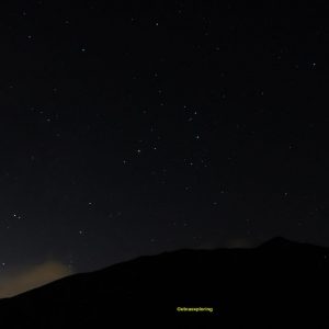 Etna e le stelle